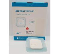 Biatain Silicone Foam Dressing 7.5cm x 7.5cm - Pack of 5 | Gentle Adhesive for Effective Wound Care