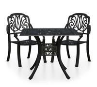 Biatro Set Cast Aluminium Garden Furniture 3/5 Piece Multi Colours vidaXL