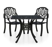 Biatro Set Cast Aluminium Garden Furniture 3/5 Piece Multi Colours vidaXL