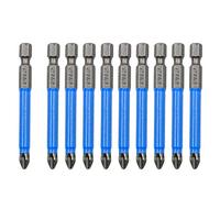 Biaungdo Magnetic Long Hex Anti Slip Phillips Screw Head Screwdriver Bits (PH2 x 65MM)-10pcs
