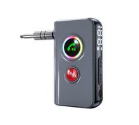 biaze Bluetooth 5.4 Transmitter Receiver 2 in 1,Wireless 3.5mm AUX Audio Adapter for Car/TV/PC/Airplane,Low Latency Dual-Mode,Hi-Fi Stereo,Plug and Play for Wired Headphones,Speaker,Home Stereo Gaming