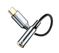 biaze USB C to 3.5mm Jack Adapter, Y62 DAC Hi-Fi Stereo, Braided Durable Aux Cord, Low Latency, For iPhone 15 Series, iPad, Samsung Galaxy, Pixel, HUAWEI & More