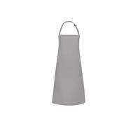 Bib apron with buckle and pocket Karlowsky Basic Gris TU