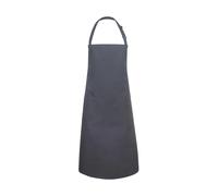 Bib apron with pocket Karlowsky Basic Gris TU