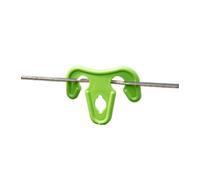 BiB Windproof Clothes Peg Hanger HOOK UPS - 30 Pack Green Washing Line Hooks for Indoor & Outdoor Use, Wrinkle-Free Drying (Pack of 30, Green)