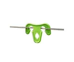 BiB Windproof Clothes Peg Hanger HOOK UPS - 30 Pack Green Washing Line Hooks for Indoor & Outdoor Use, Wrinkle-Free Drying (Pack of 30, Green)