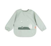 Bib with Croco sleeves Sage one size