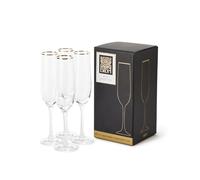 Biba Deco Champange Glass Set of 4