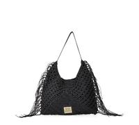 Biba Fringe Shoulder Bag Womens Black One Size