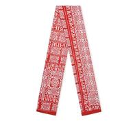 Biba Womens Blair Logo Scarf Orange/white One Size
