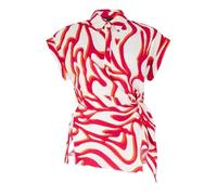 Biba Womens Cap Sleeve Shirt Swirl Print 10