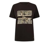Biba Womens Essential T-Shirt Emb Leaf 18