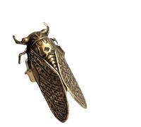 [BIBABLYKE] Creative Unisex Cicadas Shaped Ring Creative Cicadas Ring Jewelry Accessories Fashionable Irregular Ring Charm Personalized Ring