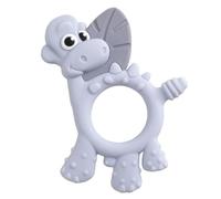 Bibado Sensory Teether - Dotty the Dinosaur - Blush