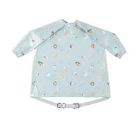 BIBaDO - Long Sleeve Baby Bibs - Babies & Toddlers 6-36 Months - Coverall Baby Weaning Bib - Easy Wipe Clean & Soft Fabric - Attach to Highchair & Tables - Waterproof - Machine Washable - Gifts