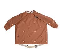 Bibado Coverall Weaning Bib Chasing Rainbows, Brown