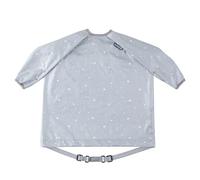 BIBaDO - Long Sleeve Baby Bibs - Babies & Toddlers 6-36 Months - Coverall Baby Weaning Bib - Easy Wipe Clean & Soft Fabric - Attach to Highchair & Tables - Waterproof - Machine Washable - Gifts