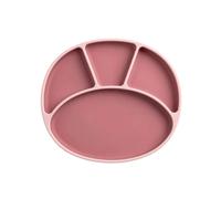 Bibado Silicone Suction Divider Plate - Blush