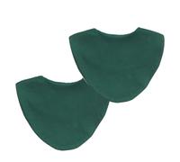 Bibbilyboo Adult-Teen-Child Special & Additional Needs Waterproof Dribble Bibs, 2 Pack - Waterproof - Highly Absorbent - Adjustable - Award Winning (Bottle Green 2pk, Adult)