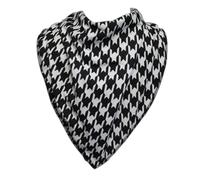 BibblePlus Dignity Bibs Adult Bandana Bib/Clothing Protector - 3 Sizes Avaliable (DOGTOOTH) (Size 4)