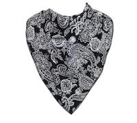 BibblePlus Dignity Bibs Adult Bandana Bib/Clothing Protector - 4 Sizes Avaliable (Paisley) (Size 4)