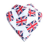 BibblePlus Dignity Bibs Adult Bandana Bib/Clothing Protector - (FLY THE FLAG) (Size 4)