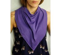 BibblePlus Dignity Bibs Adult Bandana Bib/Clothing Protector - Size 4 (GRAPE JUICE)