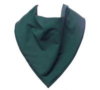 BibblePlus Dignity Bibs Childrens Bandana Bib/Clothing Protector - BOTTLE GREEN (Size 2)