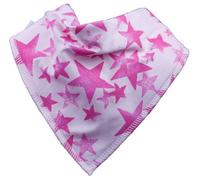 Bibbles Bandana Bibs - Pink Starlight Single Bib