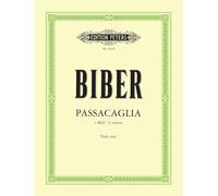 Biber: Passacaglia in C minor (Violin Solo) (EP8339): Transcribed for Viola (Edition Peters)