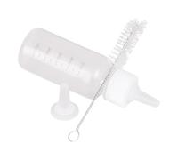 Biberon Per Cuccioli - Biberon per Allattamento da 50ml per Animali Domestici | Bevitore Acqua Spazzola Pulizia Ideale Viaggi Picnic Uso Quotidiano Gatti Coniglietti Criceti