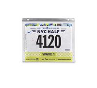 Bibfolio Race Bib Display and Protector Sheets | Designed by Gone For a Run | 1 Pack (12 Vinyl Sheets/Pack)