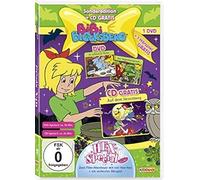Bibi Blocksberg: 3x Black Cat / The Super Witch Spell [DVD + CD / NEW / OVP]