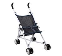 Bibi Doll Baby Doll Foldable Blue Accessory Toy Stroller Buggy Jogger Dolls Pram Bibi Doll