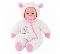 Bibi Doll Baby Doll Girl 18-Inch Soft Body Lifelike With Sounds & Dummy - Lamby Bibi Doll Toy