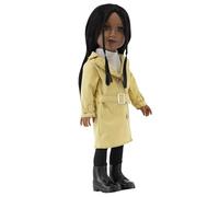 Bibi Doll Naomi 18-Inch Fashion Doll - Realistic Hair Doll for Girls with Clothes & Accessories, Stylish Outfit, Durable Vinyl, for Kids' Creative Play & Development