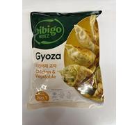 Bibi-go's Chicken Veggie Gyoza Dumplings Frozen Quick Fry Appetizer Premium Taste Origin Korea 600g Pack Of 2