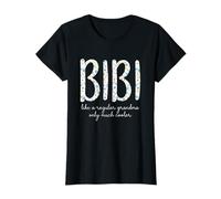 Bibi Like A Regular Grandma Only Much Cooler Floral Cute T-Shirt