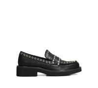 Bibi Lou eyelet-embellished loafers - Black 39