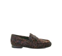 Bibi Lou leopard-print loafers - Brown 36
