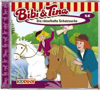Bibi & Tina Folge 58: Die rätselhafte Schatzsuche (CD)
