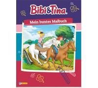 Bibi und Tina: Mein buntes Malbuch: 80 Ausmalseiten