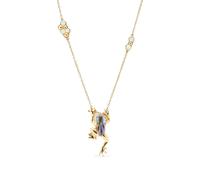 Bibi van der Velden frog opal and quartz necklace - Gold OS