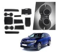 BIBIBO Rubber Mats Non-Slip Mats Compatible with Renault Austral E-Tech Hybrid 2022-2024 (Automatic), Rubber Car Mats, Renault Austral Accessories, Centre Console Mats, Car Door Slot