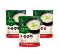Bibigo Sagol Gomtang Korean Beef Bone Soup, Ready-to-Eat, No Additives, 500g, Pack of 3