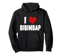 Bibimbap Korean Food Lover South Korea I Love Bibimbap Pullover Hoodie