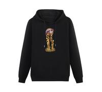 bibizan The World Is Yours Tony Al Scarface Montana Tm Pacino Mafia Hoody Unisex Long Sleeve Hooded with Pocket Black M