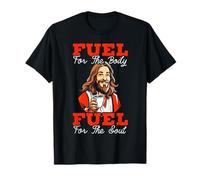 Bible and Coffee Lover Caffeine Drinker Religious Christian T-Shirt