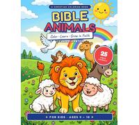 bible Animals: A Christian coloring book