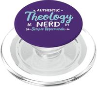 Bible Authentic Theology Nerd Semper Reformanda 1689 Faith PopSockets PopGrip for MagSafe